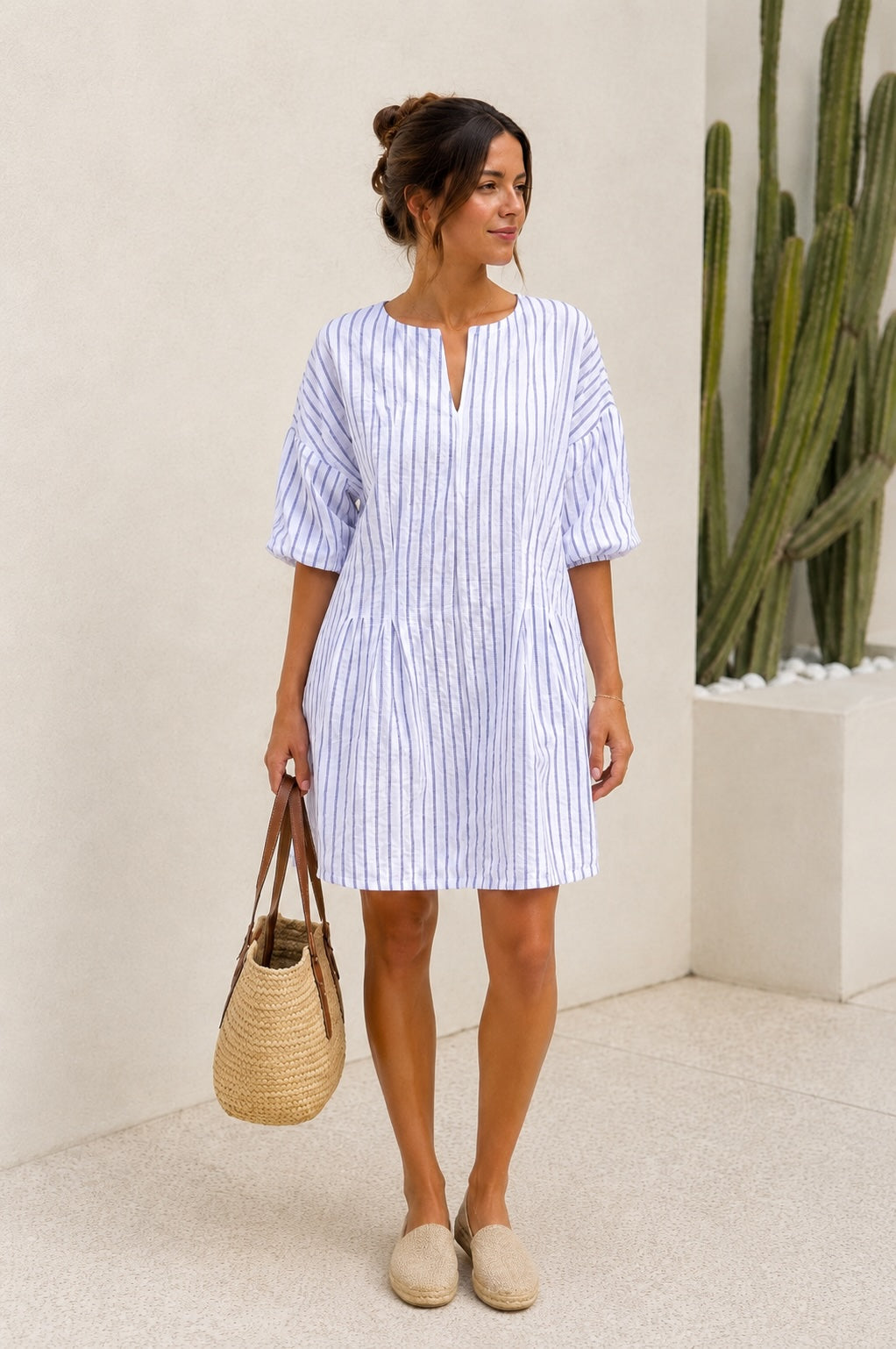 Robe célia en lin