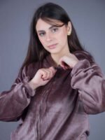 Veste à capuche douce zippée – Image 5