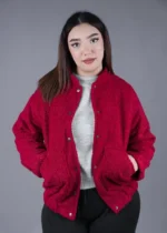 Veste teddy en tissu bouclé – Image 4