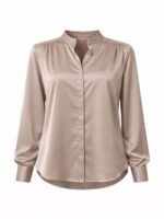Chemise Satinée Élégance Pure – Image 5