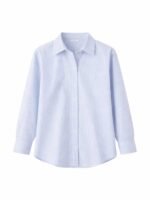 Chemise Essential Stripe Bleu Clair – Image 3