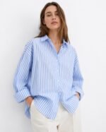 Chemise Coton Rayée