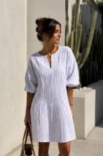Robe célia en lin